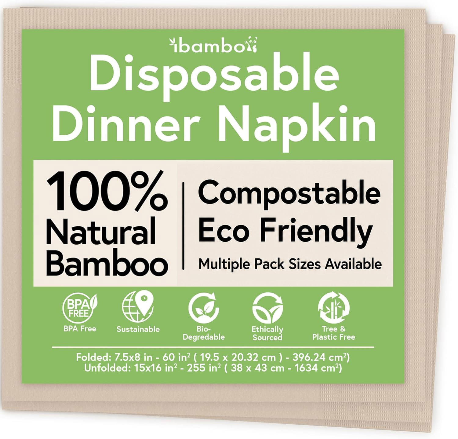 bamboo dinner napkins bamboo eco friendly dinner napkins