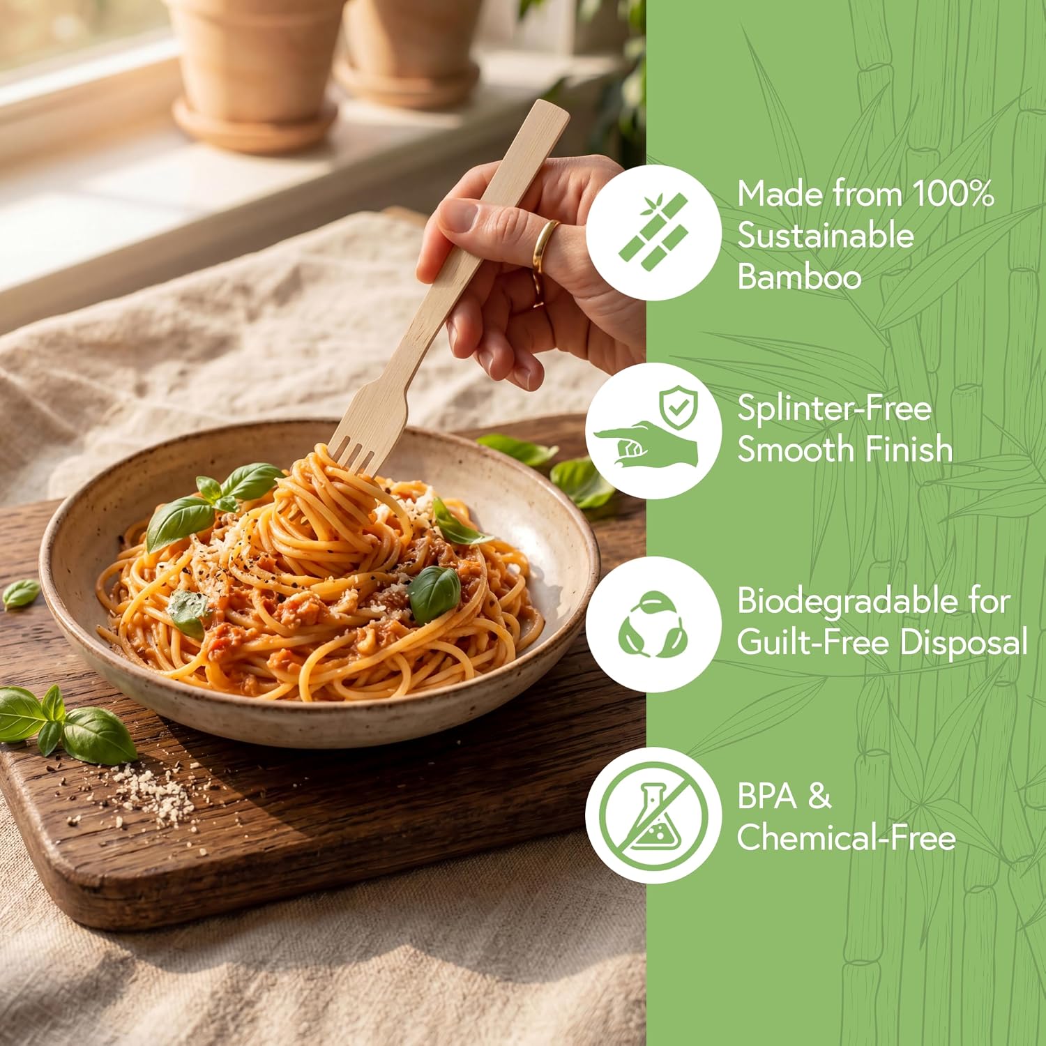 bamboo forks benefits
