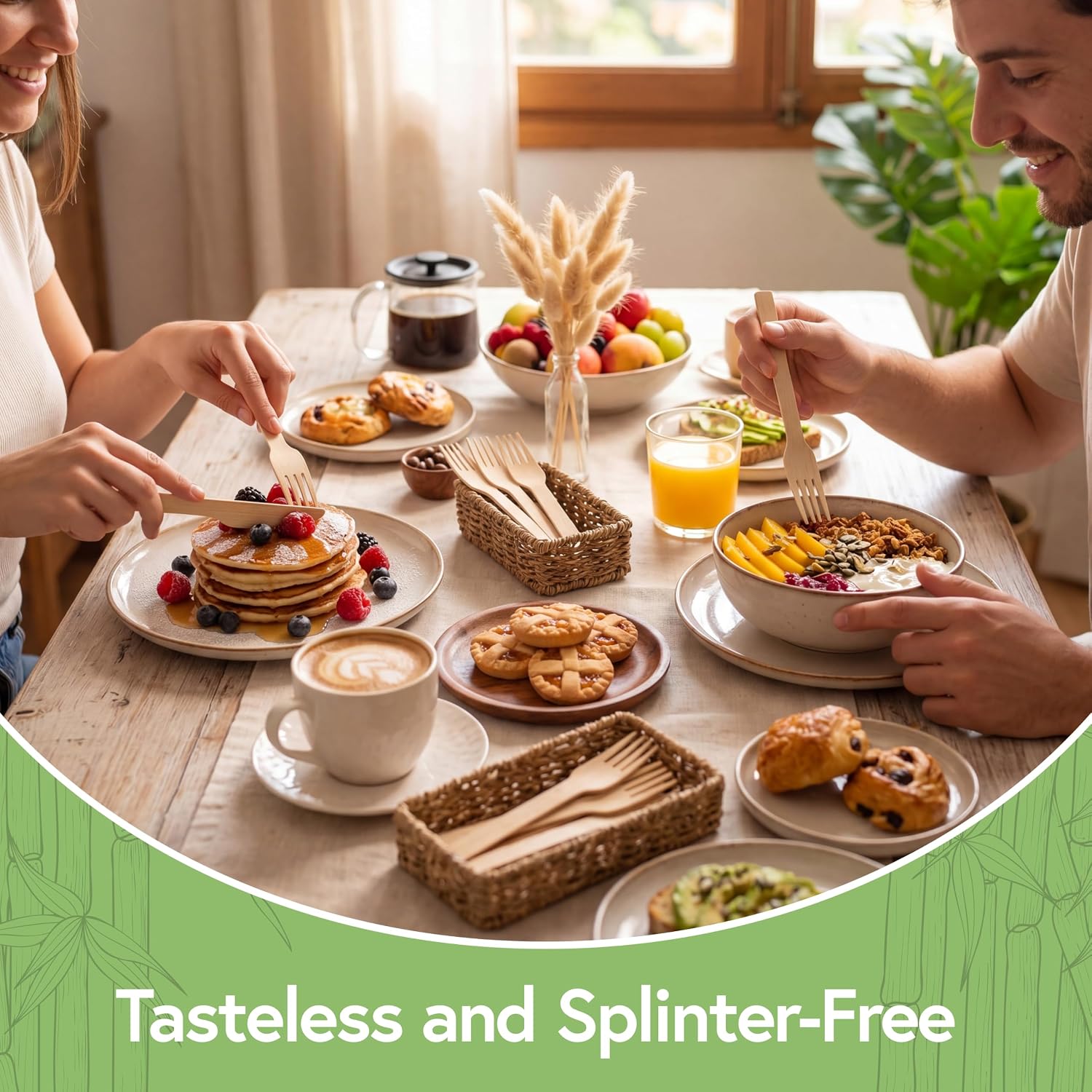 splinter free bamboo cutlery